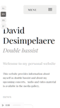 Mobile Screenshot of daviddesimpelaere.com